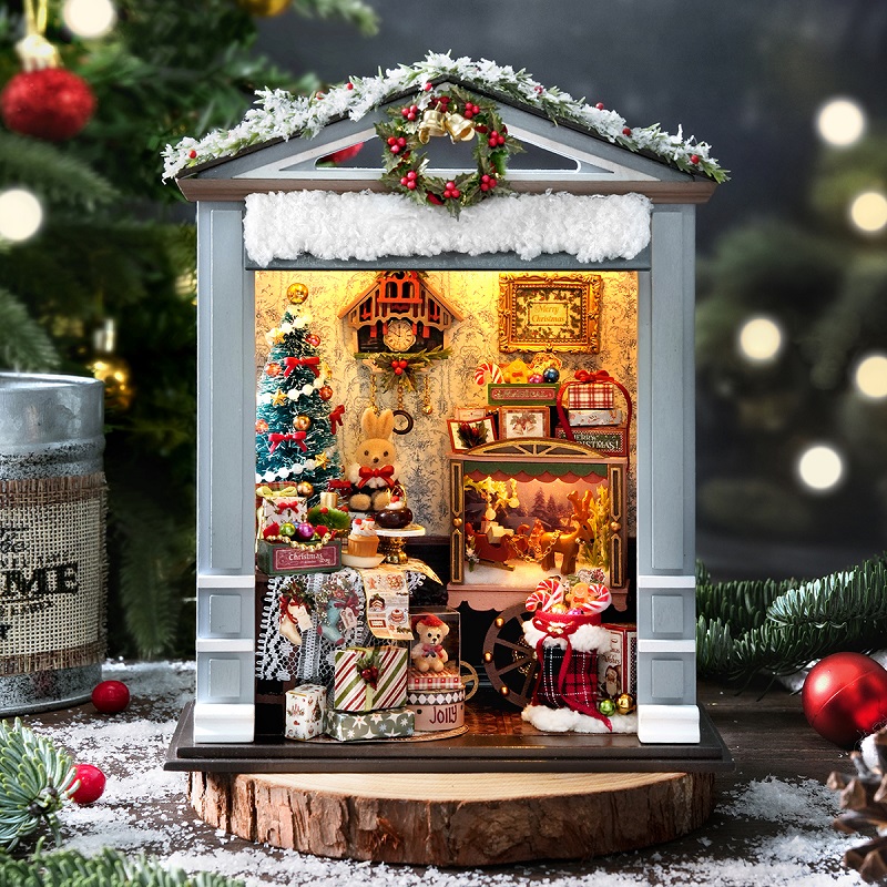 Miniatur-Puppenhaus-Set, 3D-Pu – Event Z Bewertung und Preis